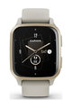 GARMIN Smartwatch - VENU SQ 2 MUSIC - Grau/Gold