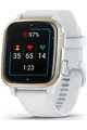 GARMIN Smartwatch - VENU SQ 2 MUSIC - Gold/Weiß