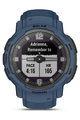 GARMIN Smartwatch - INSTINCT CROSSOVER SOLAR - Blau
