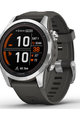 GARMIN Smartwatch - FENIX 7S PRO SOLAR - Anthrazit/Silber