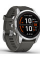 GARMIN Smartwatch - FENIX 7S PRO SOLAR - Anthrazit/Silber