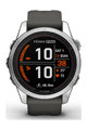 GARMIN Smartwatch - FENIX 7S PRO SOLAR - Anthrazit/Silber