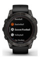 GARMIN Smartwatch - FENIX 7 PRO SAPPHIRE SOLA - Schwarz