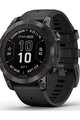 GARMIN Smartwatch - FENIX 7 PRO SAPPHIRE SOLA - Schwarz