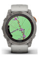 GARMIN Smartwatch - FENIX 7X PRO SAPPHIRE SOLAR - Grau/Orange