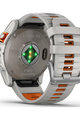 GARMIN Smartwatch - FENIX 7X PRO SAPPHIRE SOLAR - Grau/Orange