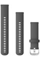 GARMIN Riemen - QUICK RELEASE 22 MM - Grau/Silber