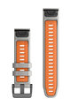 GARMIN Riemen - QUICKFIT 22 - Grau/Orange