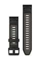 GARMIN Riemen - QUICKFIT 20 - Schwarz/Grau