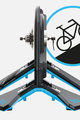 TACX Fahrradtrainer - NEO 2T BUNDLE - Schwarz/Hellblau