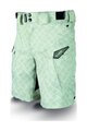 HAVEN Fahrradshorts ohne Träger - CUBES - Grün