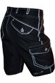 HAVEN Fahrradshorts ohne Träger - COMPETITOR - Schwarz/Weiß