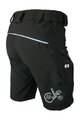 HAVEN Fahrradshorts ohne Träger - CUBES II - Schwarz