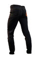 HAVEN Lange Fahrradhose ohne Träger  - FUTURA - Schwarz/Orange