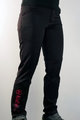 HAVEN Lange Fahrradhose ohne Träger  - FUTURA - Schwarz/Rosa