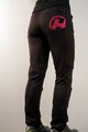 HAVEN Lange Fahrradhose ohne Träger  - FUTURA - Schwarz/Rosa