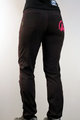 HAVEN Lange Fahrradhose ohne Träger  - FUTURA - Schwarz/Rosa