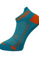 HAVEN Knöchelhohe Fahrradsocken - SNAKE SILVER NEO 2PAK - Blau/Orange