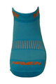 HAVEN Knöchelhohe Fahrradsocken - SNAKE SILVER NEO 2PAK - Blau/Orange