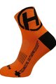 HAVEN Klassische Fahrradsocken - LITE SILVER NEO 2PAK - Orange/Schwarz