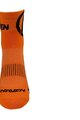 HAVEN Klassische Fahrradsocken - LITE SILVER NEO 2PAK - Orange/Schwarz