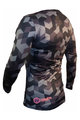 HAVEN Langarm Fahrradtrikot für den Sommer - PEARL NEO LONG - Schwarz/Rosa