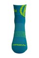 HAVEN Klassische Fahrradsocken - LITE SILVER NEO 2PAK - Blau/Gelb