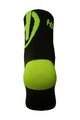 HAVEN Klassische Fahrradsocken - LITE SILVER NEO 2PAK - Schwarz/Gelb