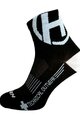 HAVEN Klassische Fahrradsocken - LITE SILVER NEO 2PAK - Schwarz/Weiß