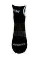 HAVEN Klassische Fahrradsocken - LITE SILVER NEO 2PAK - Schwarz/Weiß