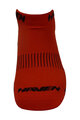 HAVEN Knöchelhohe Fahrradsocken - SNAKE SILVER NEO 2PAK - Rot/Schwarz
