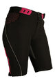 HAVEN Fahrradshorts ohne Träger - SINGLETRAIL WMS - Schwarz/Rosa