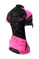 HAVEN Kurzarm Fahrradtrikot - SINGLETRAIL WOMEN - Schwarz/Rosa