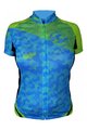 HAVEN Kurzarm Fahrradtrikot - SINGLETRAIL WOMEN - Blau/Grün