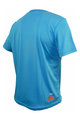 HAVEN Kurzarm Fahrradtrikot - NAVAHO II SHORT - Blau/Orange