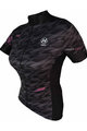 HAVEN Kurzarm Fahrradtrikot - SKINFIT WOMEN - Schwarz/Rosa