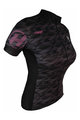 HAVEN Kurzarm Fahrradtrikot - SKINFIT WOMEN - Schwarz/Rosa