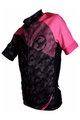 HAVEN Kurzarm Fahrradtrikot - SINGLETRAIL KID - Schwarz/Rosa