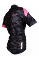 HAVEN Kurzarm Fahrradtrikot - SINGLETRAIL KID - Schwarz/Rosa