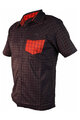 HAVEN Hemd - AGNESS SLIMFIT - Schwarz/Rot
