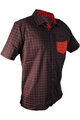 HAVEN Hemd - AGNESS SLIMFIT - Schwarz/Rot