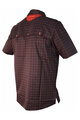 HAVEN Hemd - AGNESS SLIMFIT - Schwarz/Rot