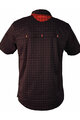 HAVEN Hemd - AGNESS SLIMFIT - Schwarz/Rot