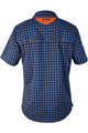 HAVEN Hemd - AGNESS SLIMFIT - Orange/Blau