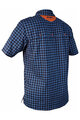 HAVEN Hemd - AGNESS SLIMFIT - Orange/Blau