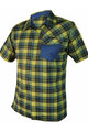 HAVEN Hemd - AGNESS SLIMFIT - Blau/Gelb