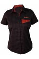 HAVEN Hemd - AGNESS SLIMFIT - Schwarz/Rot