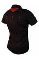 HAVEN Hemd - AGNESS SLIMFIT - Schwarz/Rot
