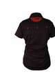 HAVEN Hemd - AGNESS SLIMFIT - Schwarz/Rot