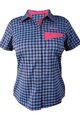 HAVEN Hemd - AGNESS SLIMFIT - Blau/Rosa